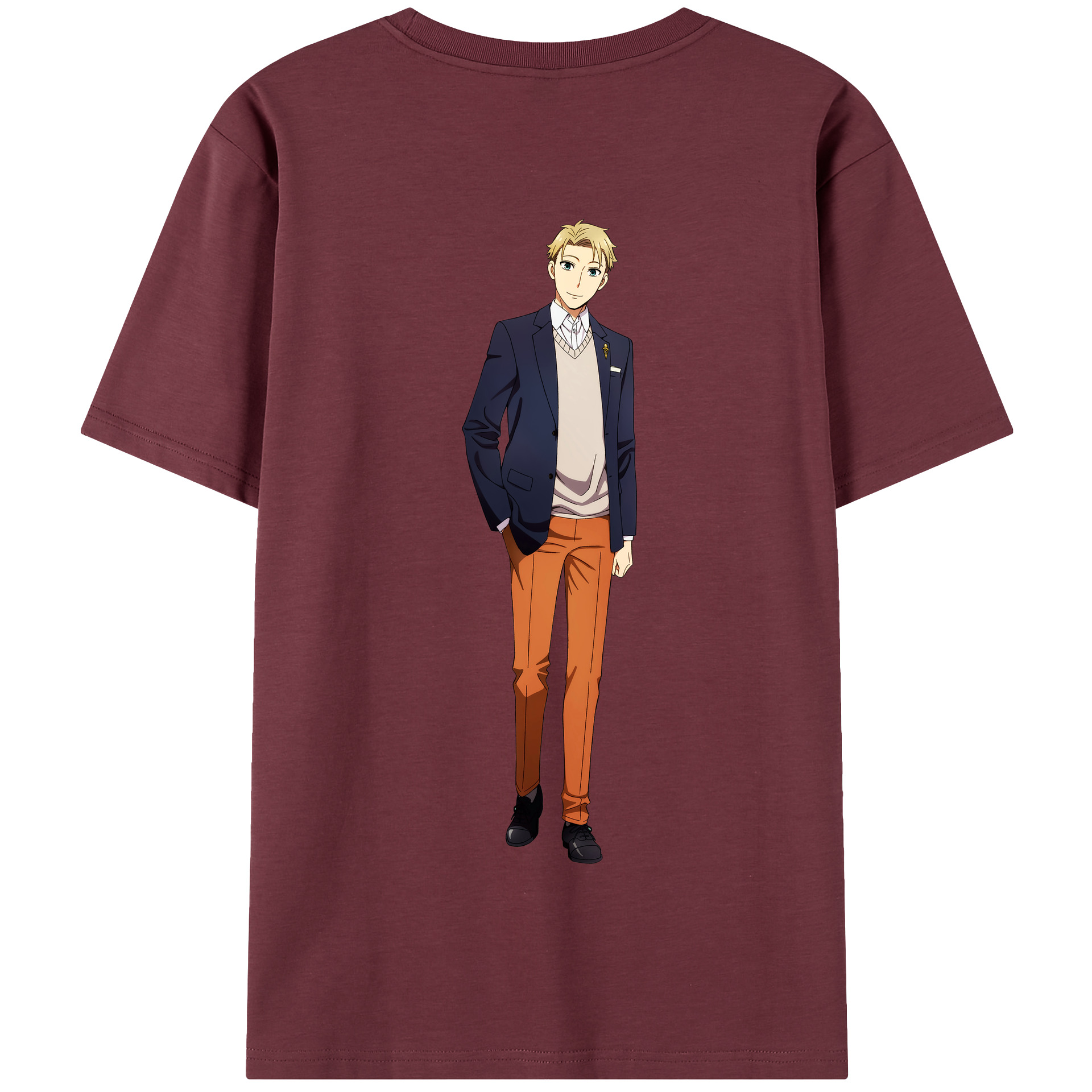 （画像用） SPY×FAMILY间谍家家酒 綿100％半袖Tシャツ（背面プリント）